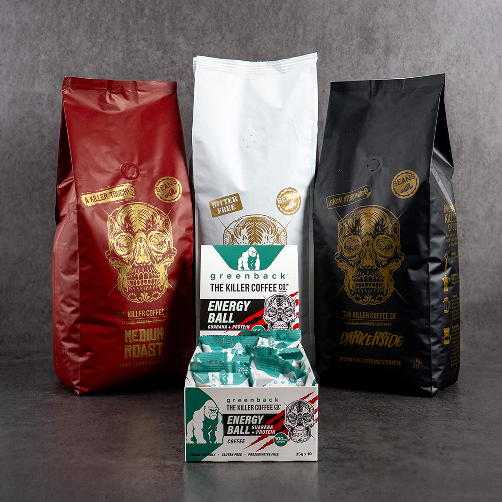 Killer Coffee x Greenback Protein Energy Balls Bundle