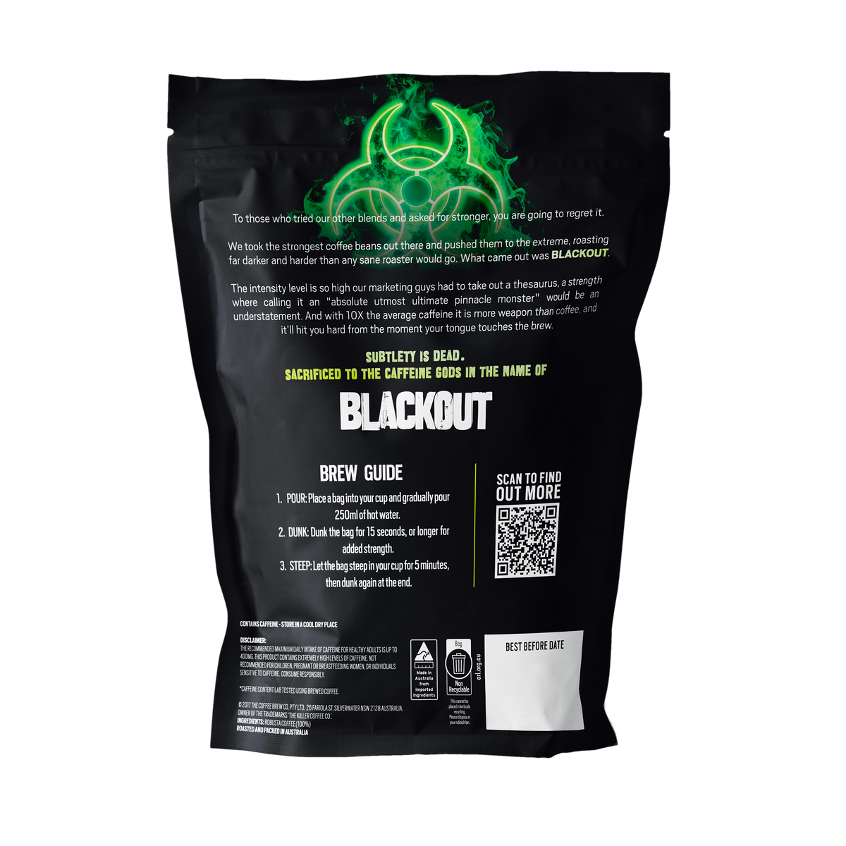 Blackout Blend Bundle - Coffee + Dunk Bag