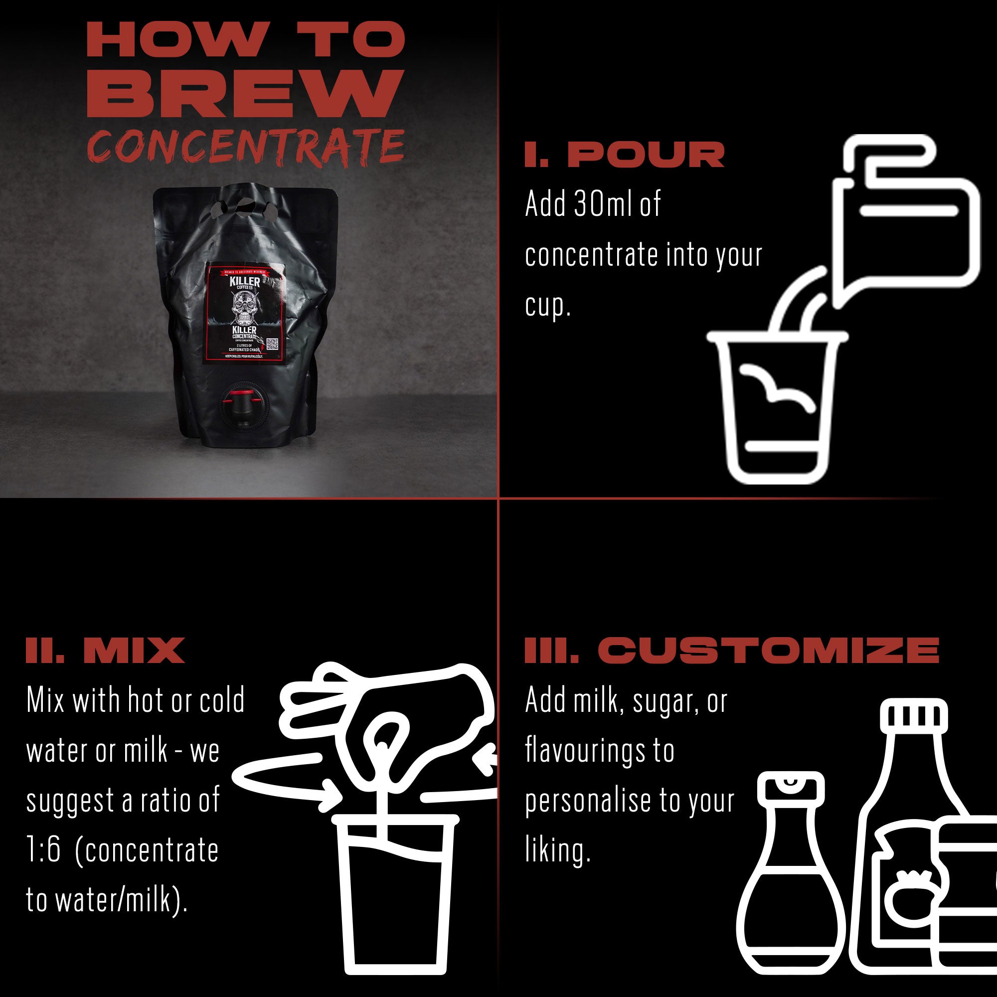 Killer Concentrate Coffee