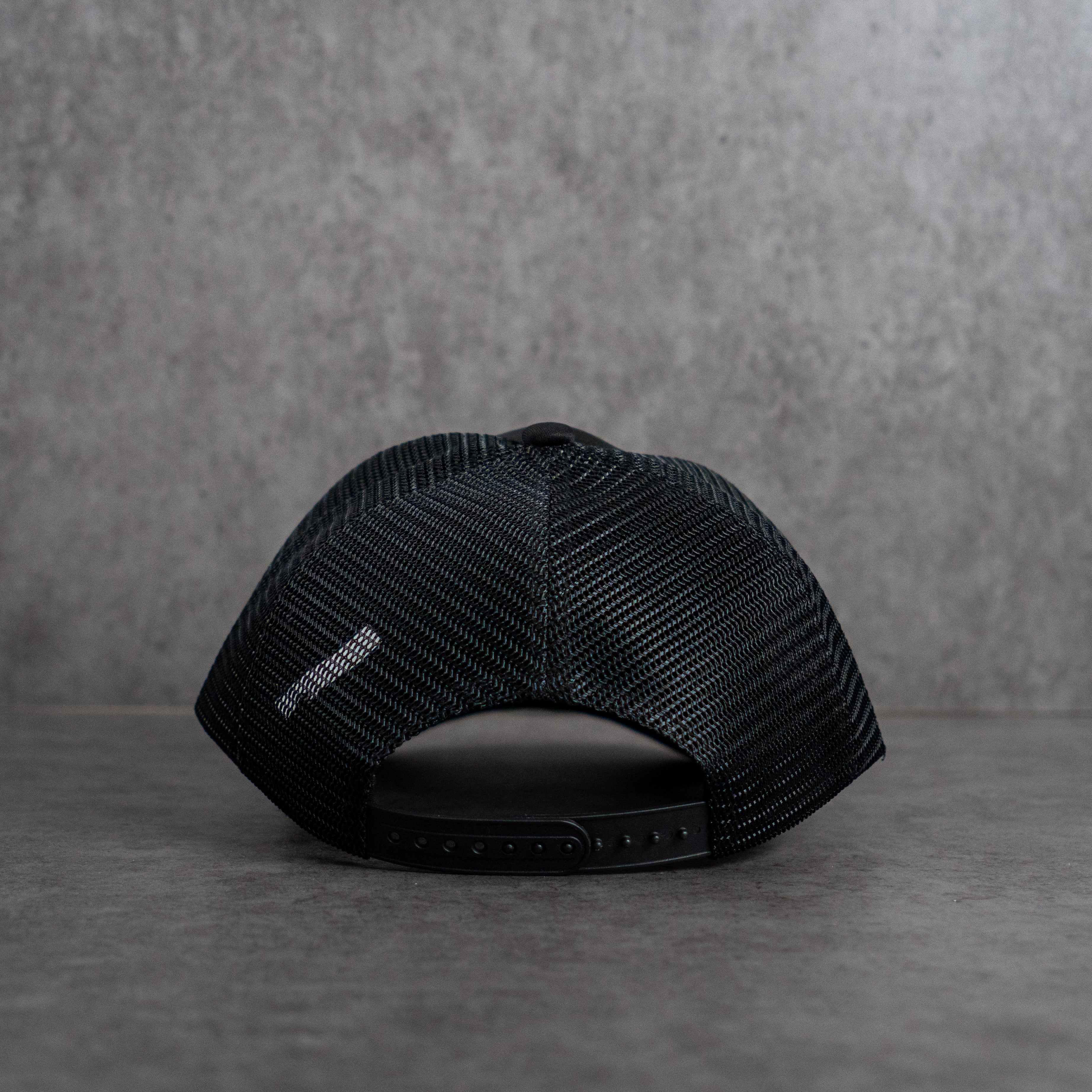 Black Trucker Cap