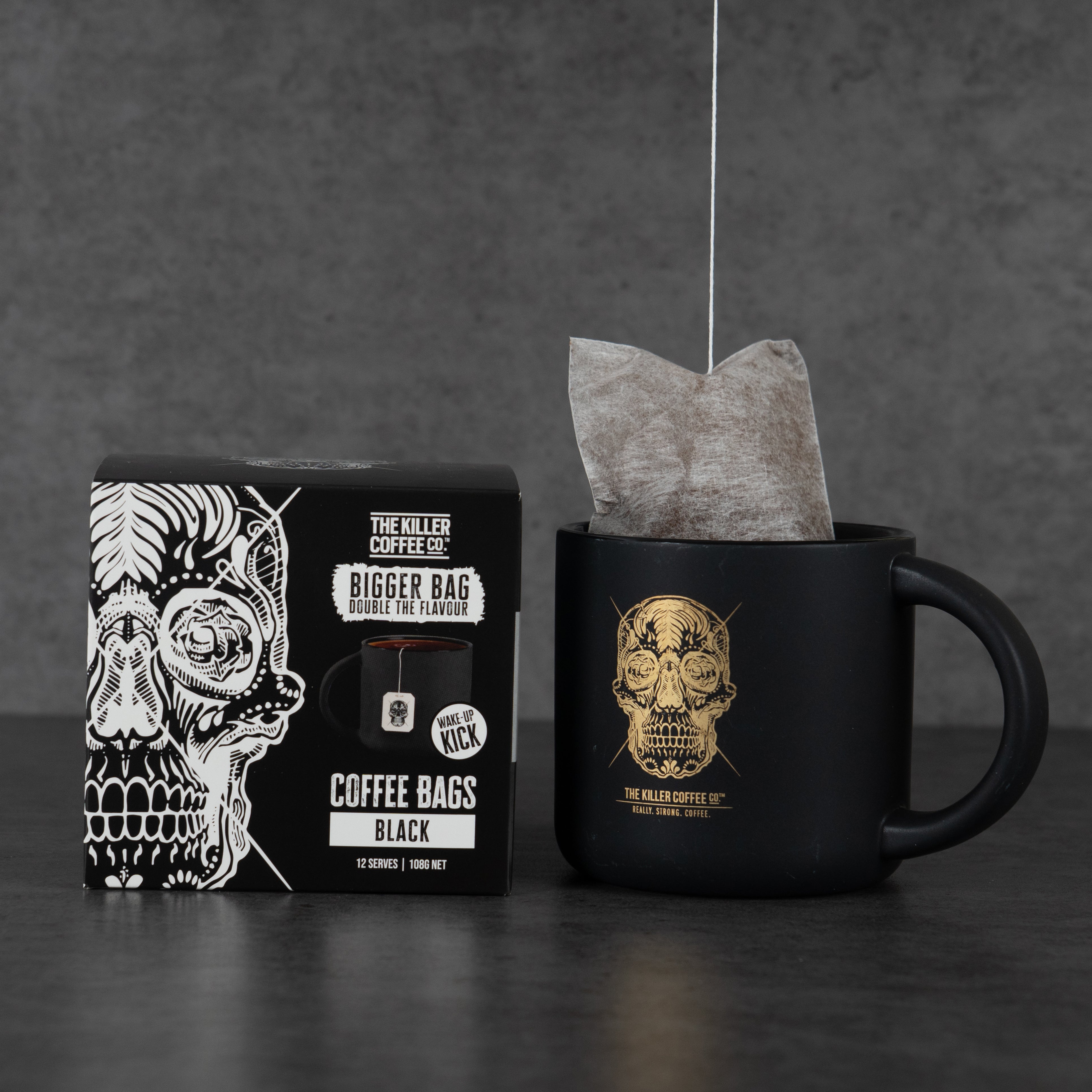 Black Dunk Coffee Bags